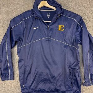 East Tennessee Buccaneers Jacket Mens Medium Blue ETSU‎ Nike Training 519854 420